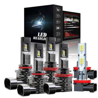 For Lexus HS250h 2010-2012 LED Headlights High/Low + Fog Lights Bulbs Combo