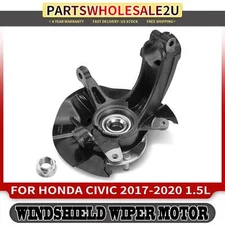 Front Left Side Steering Knuckle Assembly for Honda Civic 17-20 1.5L Hatchback