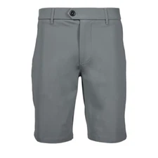 $128 Greyson Golf Shorts Mens Size 34 Montauk Performance Slate Gray 10" Inseam