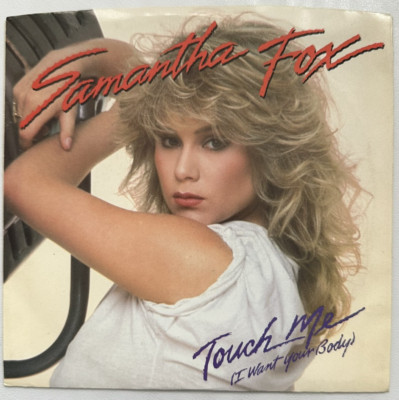 Samantha Fox TOUCH ME, DROP ME A LINE (45 POP P/S) #1006 PLAYS VG++ NO NOISE