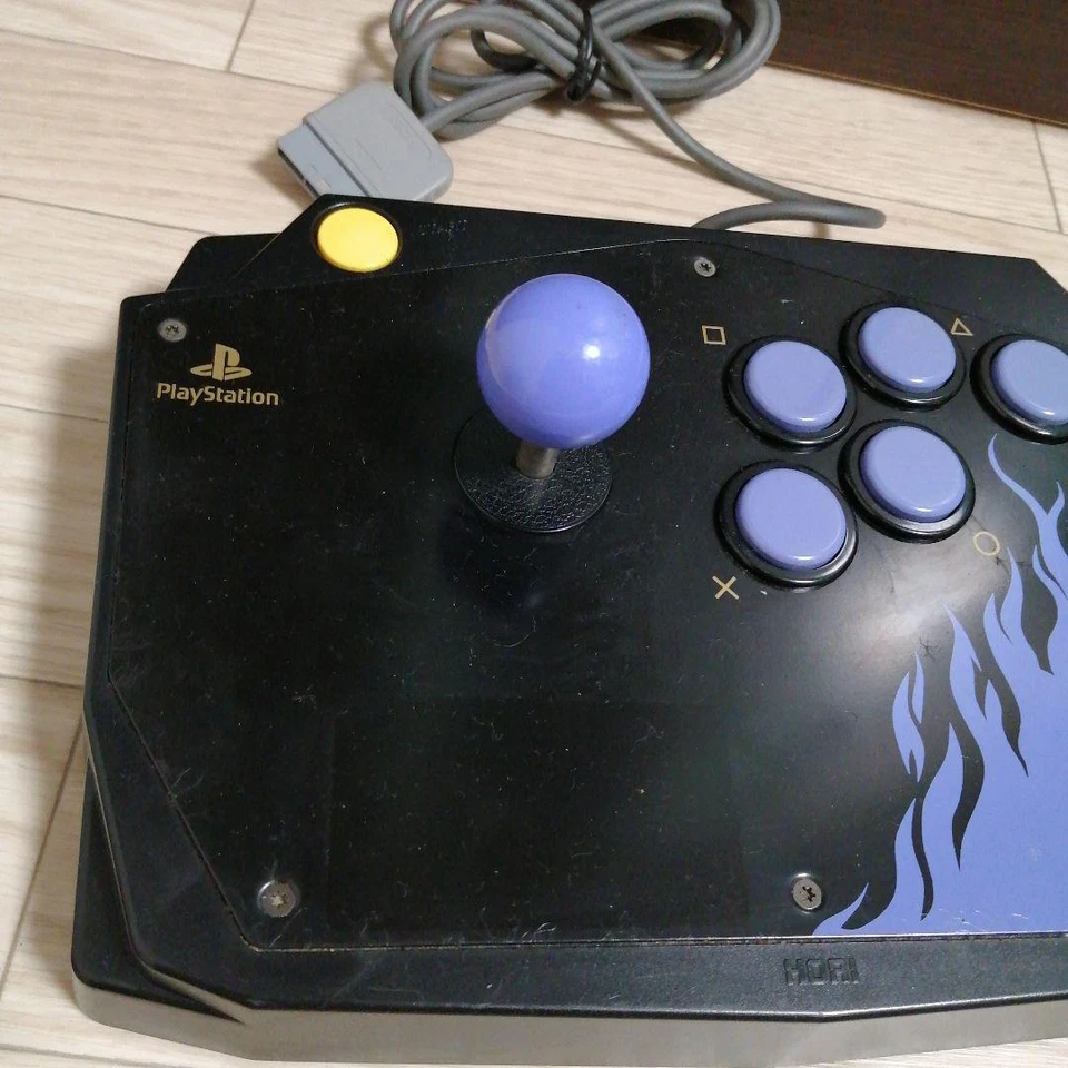 PS2 Tekken Tag Controller Arcade Stick Hori PlayStation 2 Game Tested Japan Used - Image 2 of 4