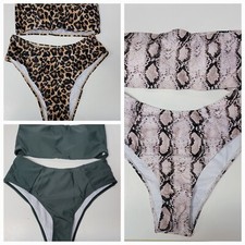 New Women's Strapless Bikini 2 piece swimming suit choose style and color