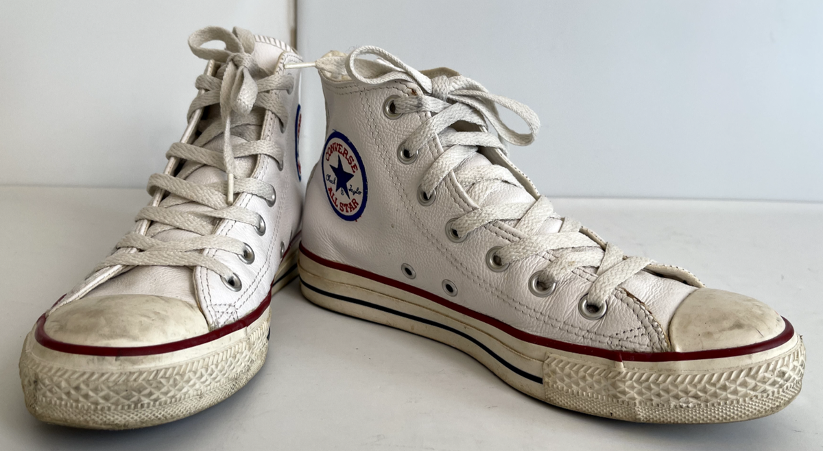 Converse All Star Chuck Taylor Leather Hi-Top sneakers White Converse All Star Chuck Taylor Leather Hi-Top sneakers White