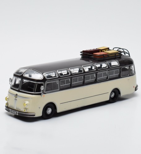 IXO Isobloc 648 DP Reisebus in beige braun lackiert, 1:43 , K039