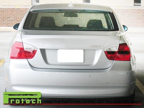05-11 BMW E90 A-Style Roof Spoiler Wing Lip 320i 328i 335i 4Dr Customer Painted - Bild 2 von 3