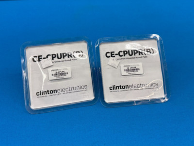 Set of 2 - Clinton Electronics CE-CPUPR Universal Camera Pole Round Plate
