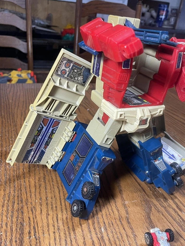 Takara Hasbro Transformer G1 Fortress Powermaster Optimus Prime 1988 de colección Foto 4 de 4