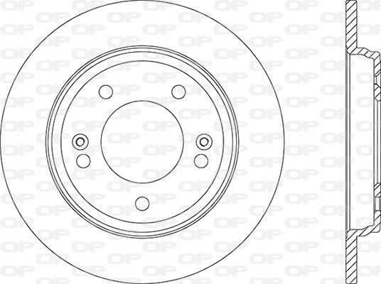 Disques de frein Hyundai Creta 1.6 4WD et 2.0 4WD | Freinage avant fonte ventilée de 280mm