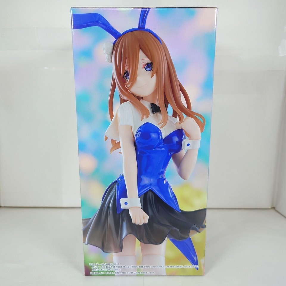 The Quintessential Quintuplets Miku Nakano Figure Trio Try iT Bunny