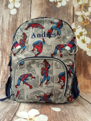 pottery barn spiderman backpack