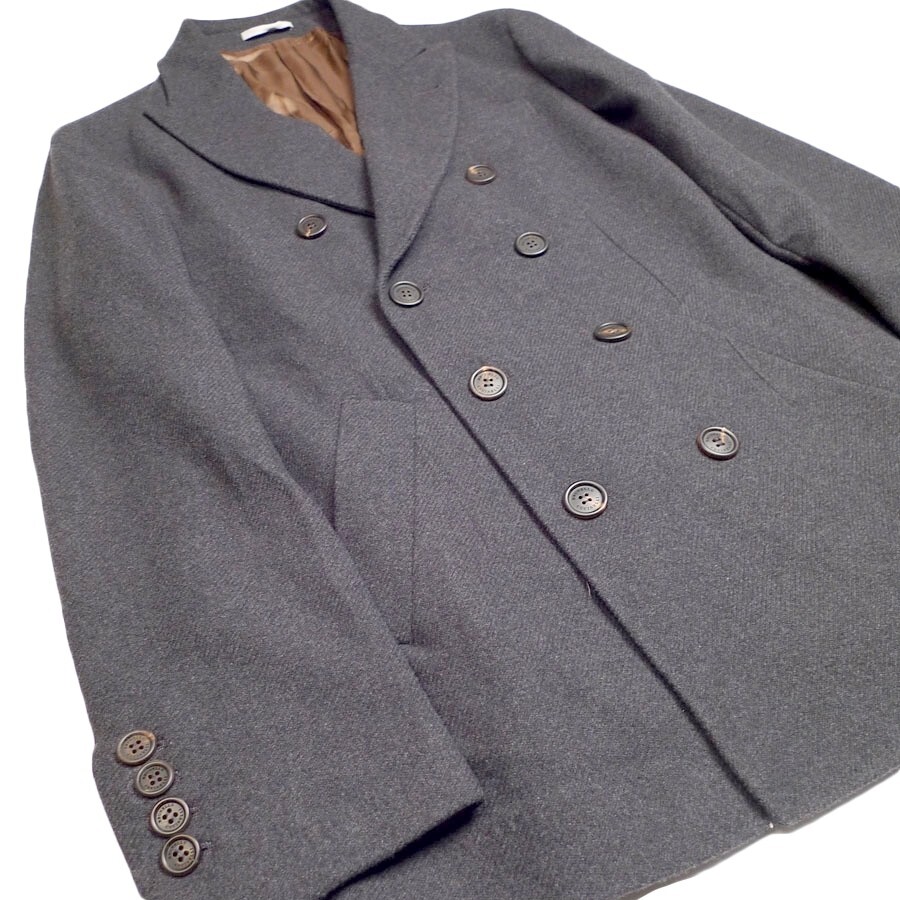 NWT Brunello Cucinelli Double-breasted Tailored Coat/ IT 50