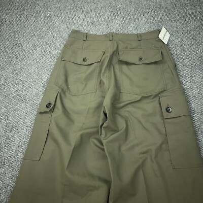 パンツ ANTHEM A WATERINGSATIN MILITARYEASYPANTS WIDE LEG PANT-3259 – GenZ's