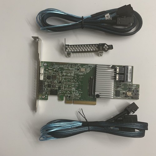 new LSI MegaRAID 9361-8i RAID Controller 12gb/s LSI 3108 +2PCS 8643 SATA cable - 第 2/5 張圖片