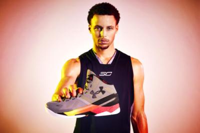 UNDER ARMOUR CURRY 2 FORGING IRON SHARPENS SC30 GREY ORANGE