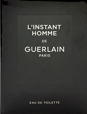 GUERLAIN L'INSTANT HOMME De GUERLAIN EAU DE TOILETTE SPRAY MEN 3.3 Oz / 100 ml