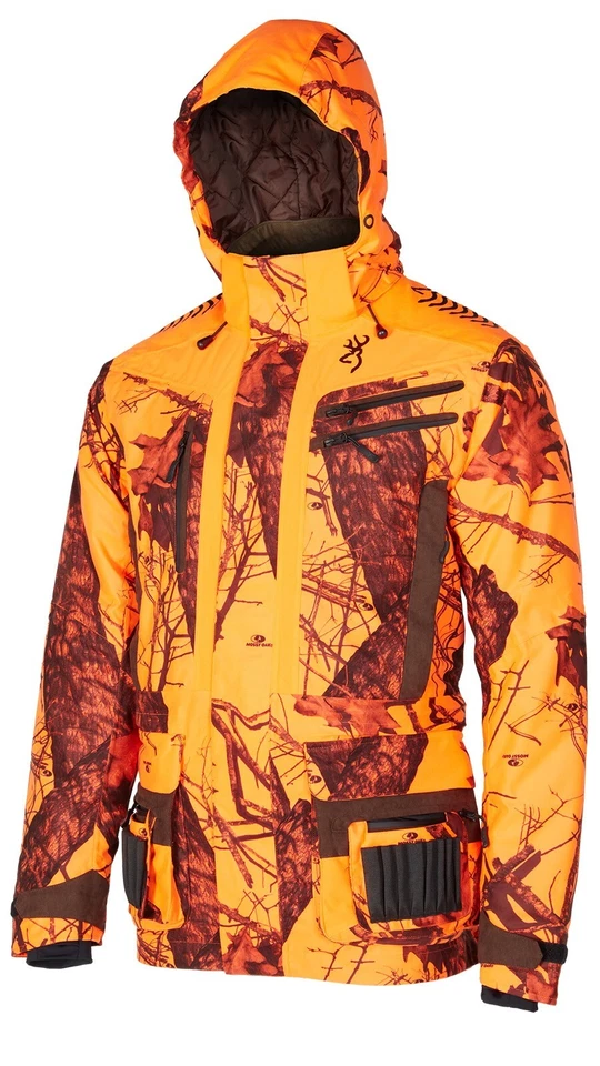 NEU!! BROWNING Drückjagdjacke PARKA XPO PRO - Blaze - Modell 2024 - Thinsulate