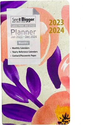 see-it-bigger-planahead-2-year-2023-2024-monthly-pocket-planner-password-contact-ebay