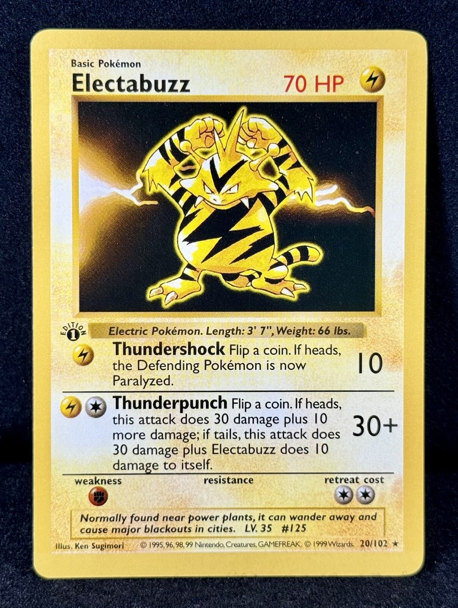 rare electabuzz pokemon card Electabuzz [Electric] • Pokemon Card – Mikes Game Shop
