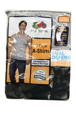 Fruit Of The Loom Men's Multi Pack Tank Top Tag-Free Cotton
