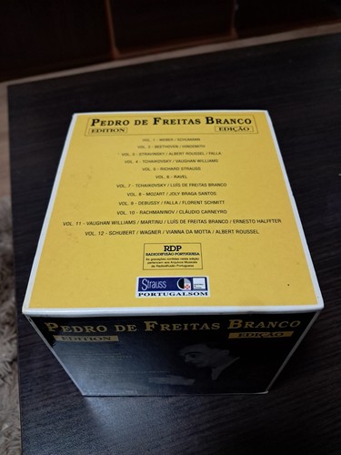Pedro De Freitas Branco 12CD Box 1996 Portugal Strauss Rare New Sealed Classical - Picture 2 of 11