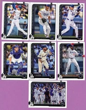 2025 Topps SERIES 1 LOS ANGELES DODGERS  TEAM SET RIVER RYAN RC OHTANI QTY