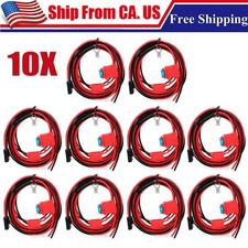 10X Power Cable Cord for Motorola PRO3100 PRO5100 PRO7100 HKN4137 HKN9402 Radio