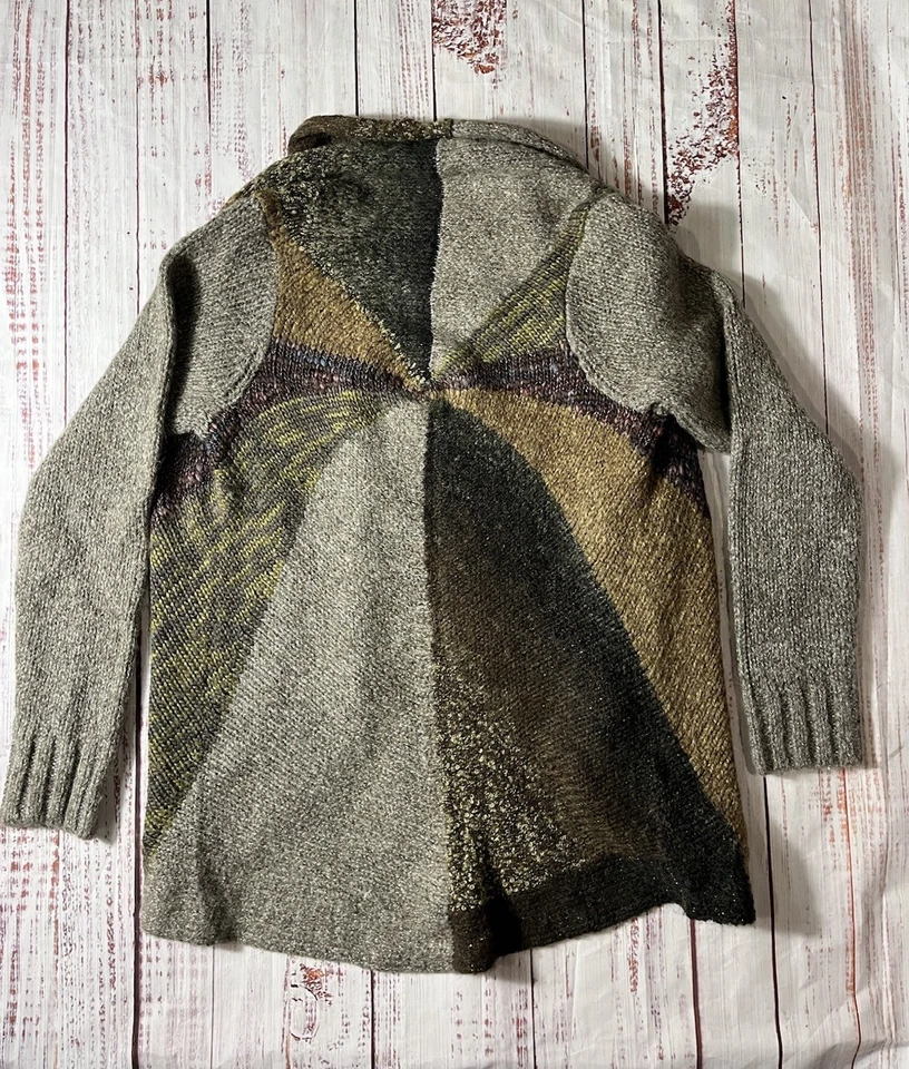 Suéter para mujer A Gannetti multicolor talla grande Foto 3 de 4