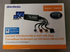 AVerMedia Capture DVD EZMaker 7 Convert VHS/8mm/Hi8 to DVD