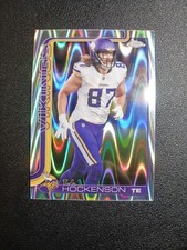 2025 TJ Hockenson Topps Chrome Raywave Refractor #200 Vikings