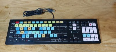 EditorsKeys hintergrundbeleuchtete kabelgebundene Windows UK-Tastatur für Steinberg Cubase. Redaktion Schlüssel