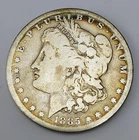 1885 S San Fransico Mint Morgan Dollar $1 Old US 90% Silver Coin