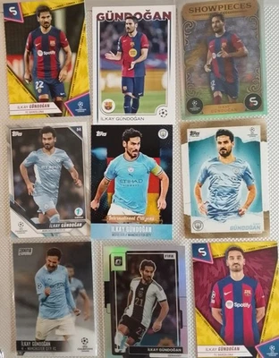 9* Ilkay Gündogan Topps Panini Manchester City Barcelona Lot Bundle D Lot Bundle - Bild 1 von 4