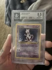 Mewtwo Base Set Unlimited Holo Rare #10 Beckett 8.5 Graded Card