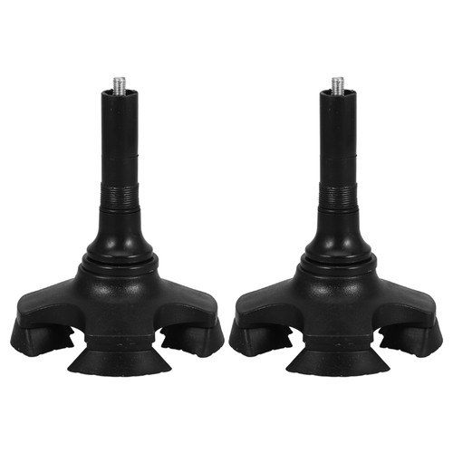 2 Pcs Cane Foot Replacement Pads Heavy Duty Non Skid for Walking Sticks - Foto 7 di 19