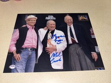 Mel Brooks, Carl Reiner, & Norman Lear Signed 11x14 Photo Comedy Legends PSA