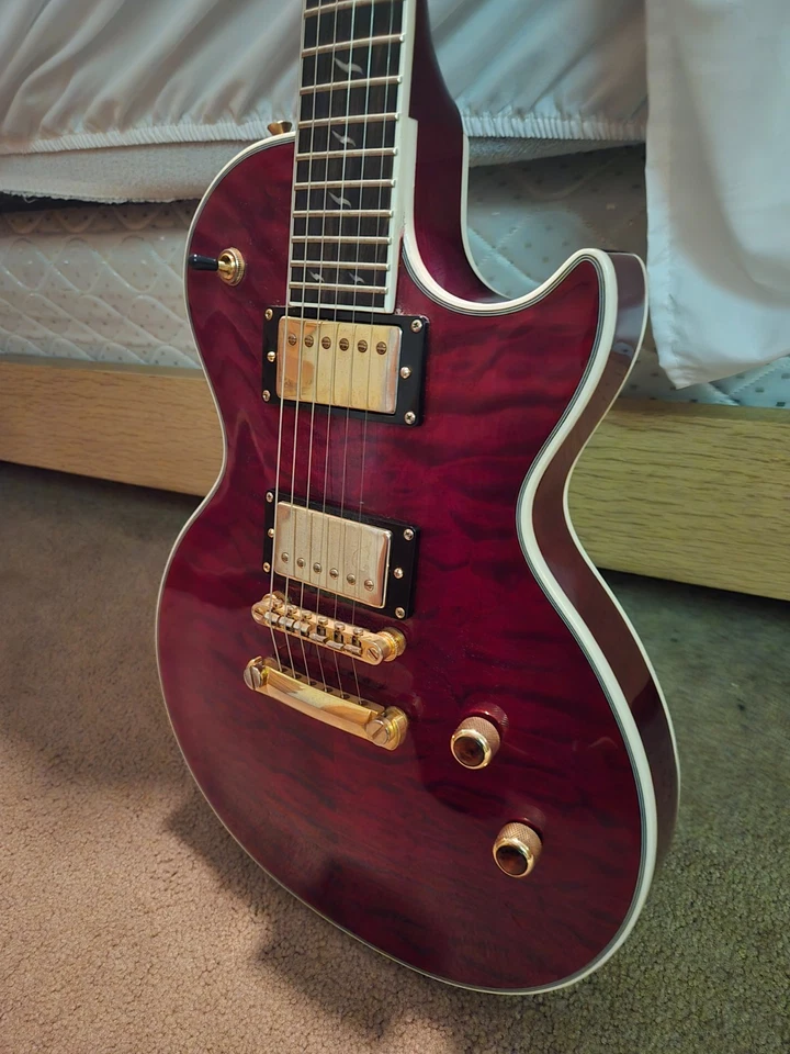 epiphone les paul prophecy - Image 4 of 4