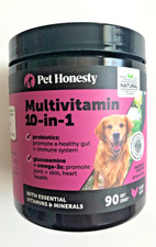 Pet Honesty Multivitamin 10-in-1 Chicken Flavor 90 Soft Chews Exp. 10/2026 