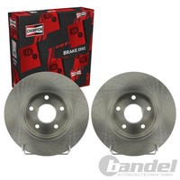 2X Champion Bremsscheiben 280Mm Voll Hinten Passend FüR Ford Mondeo Jaguar