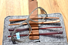 Natural Wood Rodenstock Eyeglasses interchangeable made in Germany 8011 A