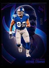 Michael Strahan 12/35 Pink 2025 Panini Silhouette New York Giants