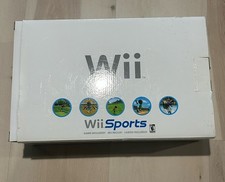 Nintendo Wii Console CIB Complete In Box w/ Wii Sports Manual Cords Controllers