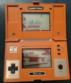 NINTENDO Donkey Kong Game and Watch Multi Screen (DK-52) 1982 Tested New Battery