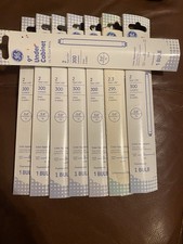 8 GE Fluorescent Light Bulb F6T5 Light Bulb 6-Watts 300 Lumen 9  Cool White Lot