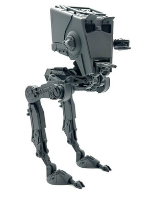 Star Wars AT-ST Walker 12'' Display Model   Empire Chicken Walker Collectible