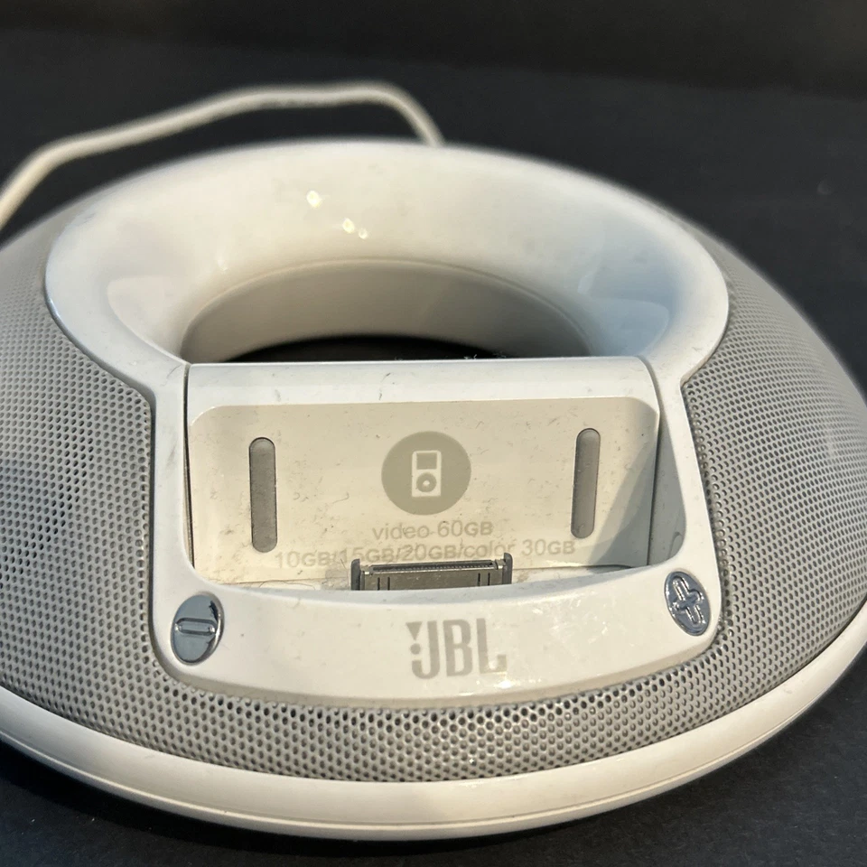 JBL On Stage II Tead-48-180800 iPod Speaker Dock White/Gray No Pwr Supply. - Image 2 of 4