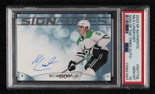 2023-24 SP Authentic Sign of the Times Nils Lundkvist PSA 10 GEM MT Auto g6p
