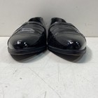 Giorgio Brutini Black Patent Leather Pointed Toe Tile Detail Loafers Size 8.5 D — photo 2