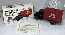 1989 ERTL "Big A Auto Parts" - 1926 Mack Delivery Truck 1/25th Diecast Bank
