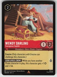 Wendy Darling - Courageous Captain 108/204 Azurite Sea