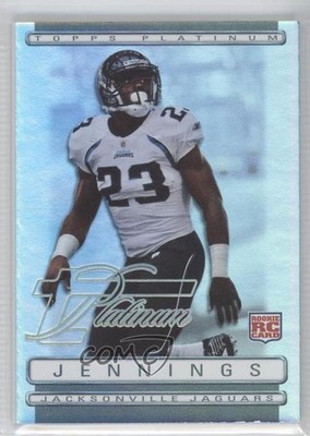 2009 Topps Platinum Rookie Variations 360/1549 Rashad Jennings #156 0e3
